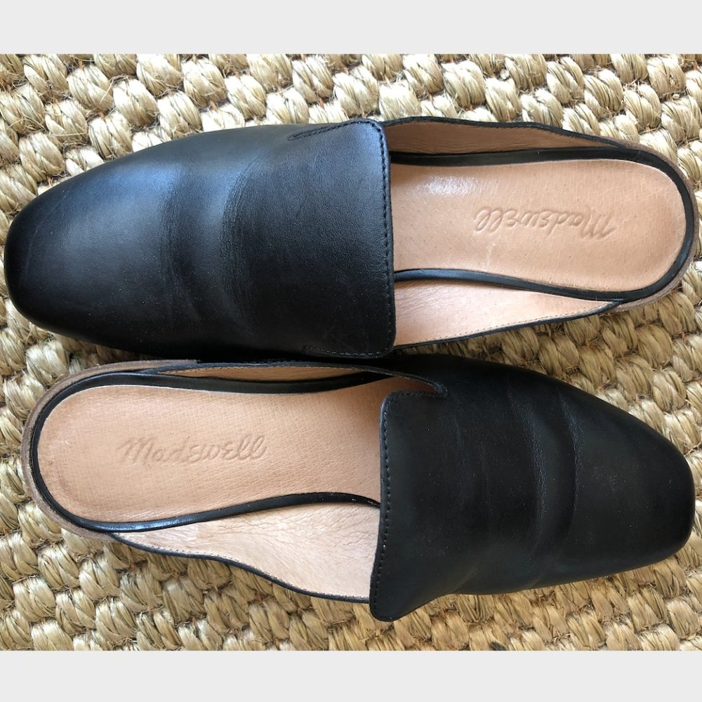 Madewell Willa Leather Loafer Mules